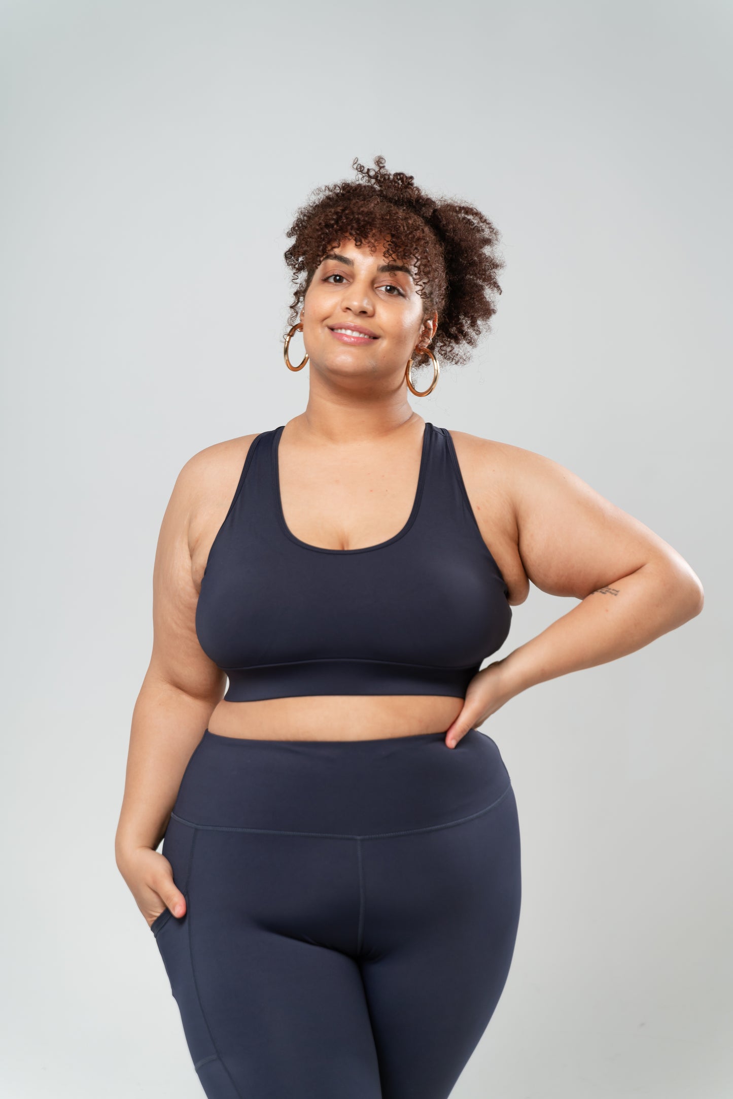 Premium Crop - Midnight Blue