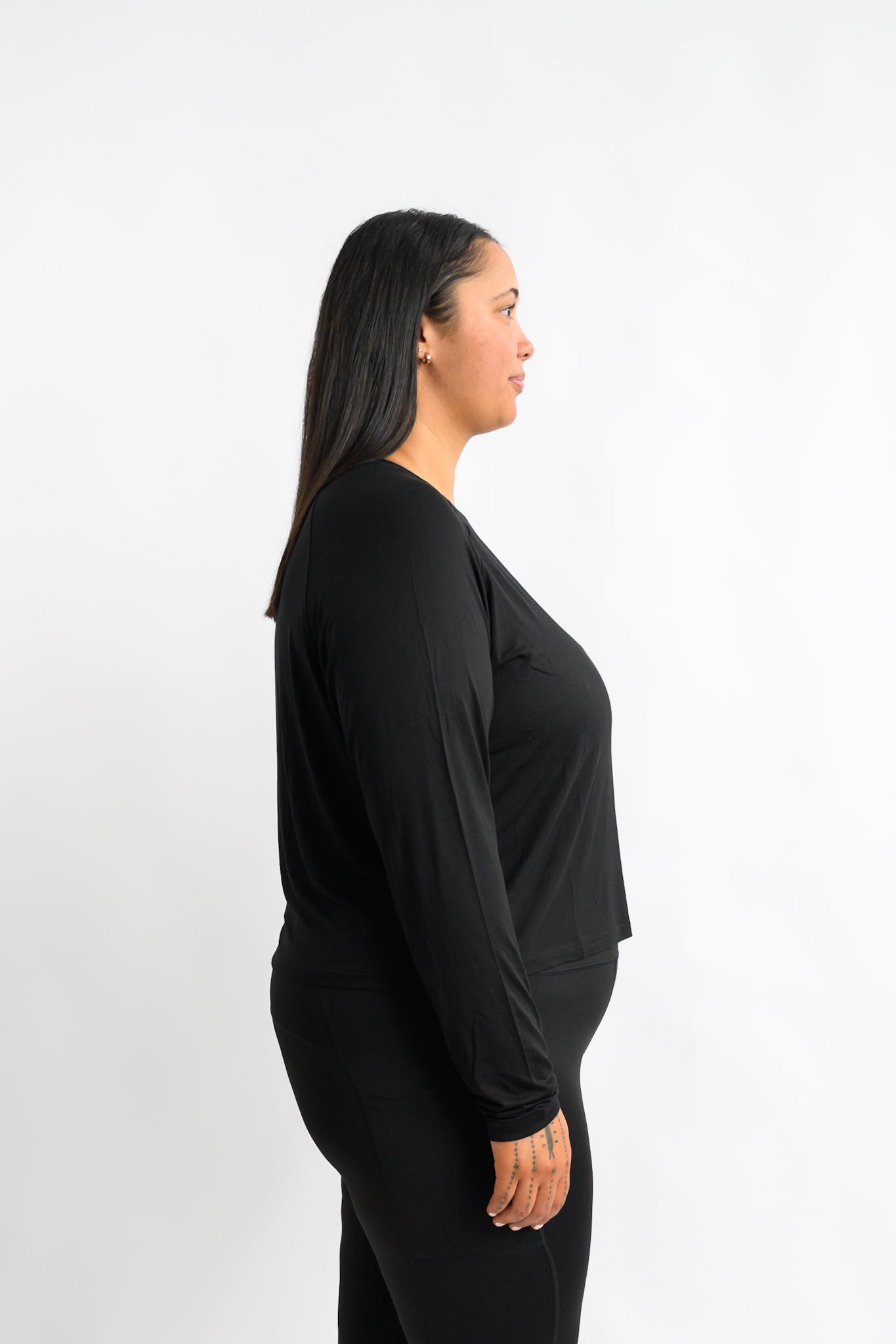 LuxeFit LongSleeve - Black