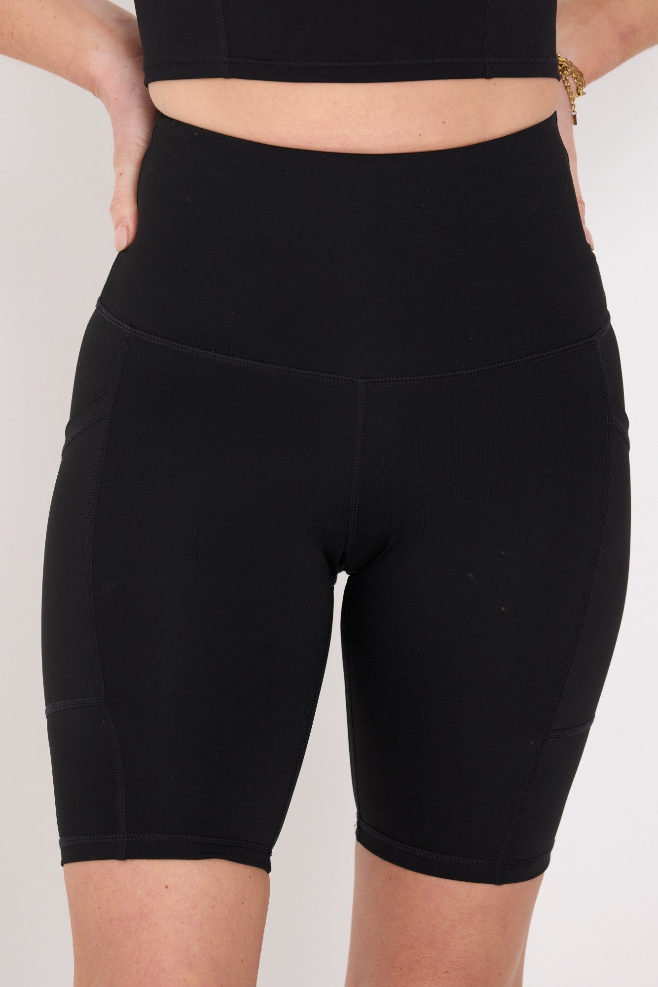 LuxeFit Shorts Black - 2.0