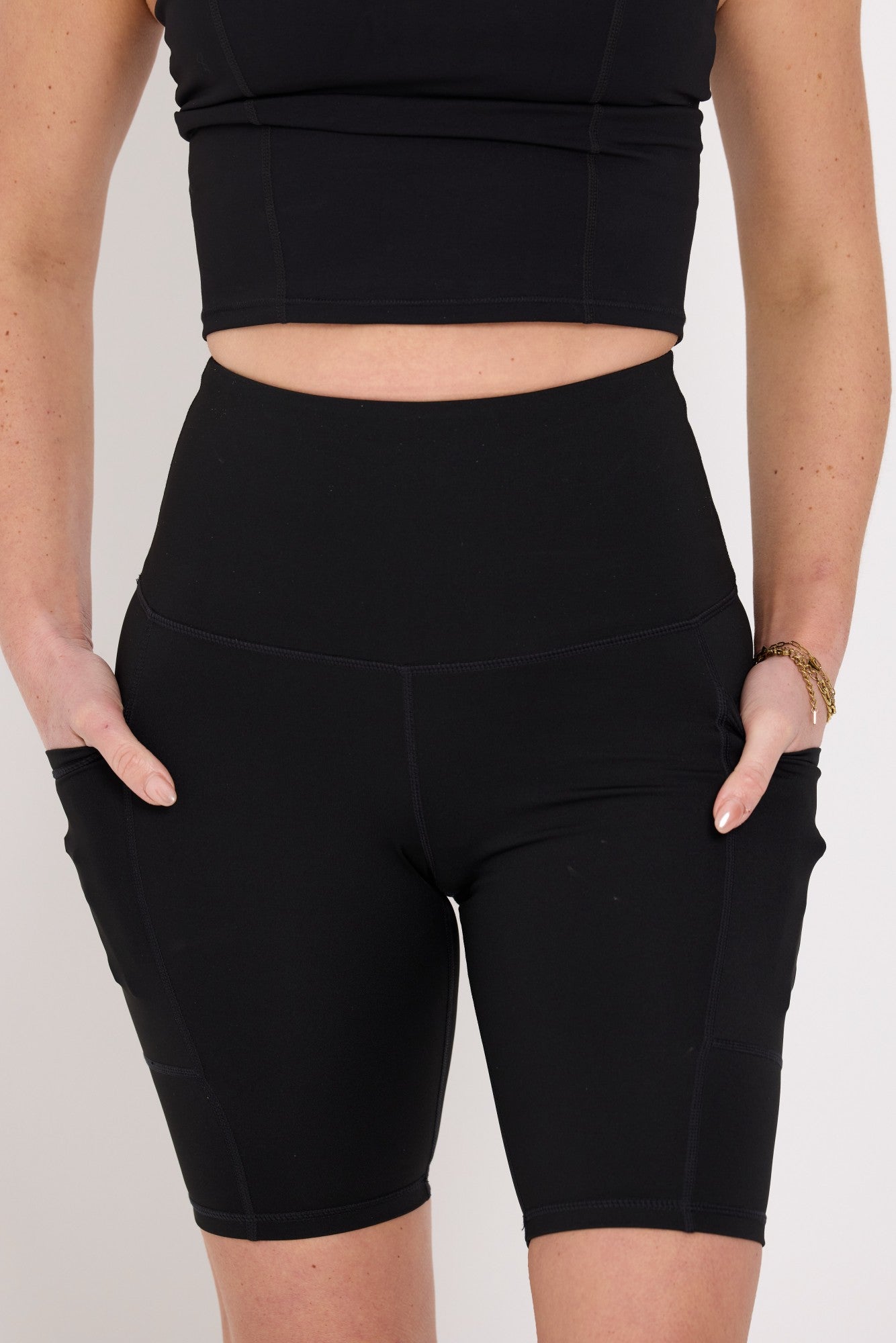 LuxeFit Shorts Black - 2.0