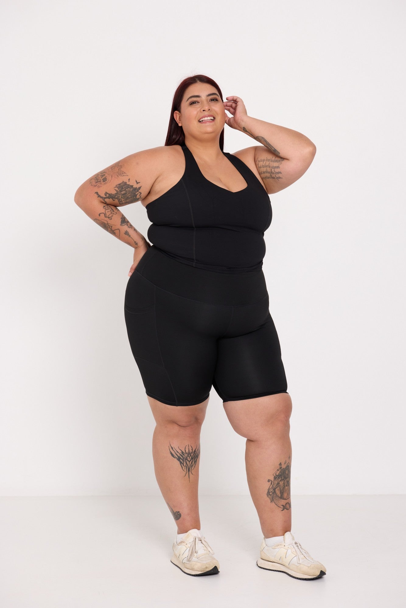 LuxeFit Shorts Black - 2.0