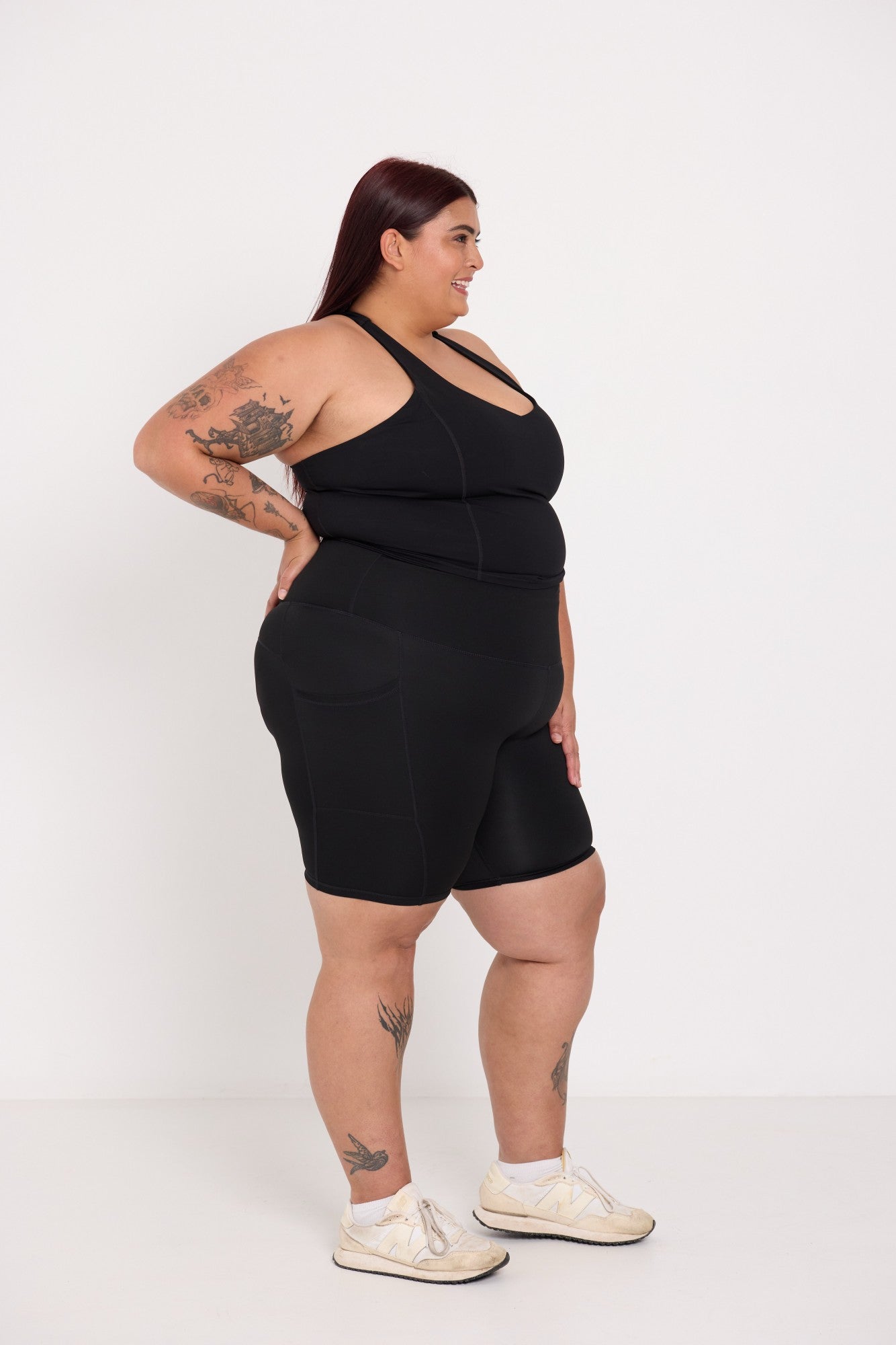 LuxeFit Shorts Black - 2.0
