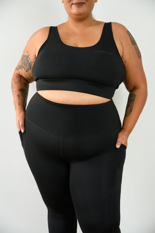 LuxeFit Tight Full Black - 2.0