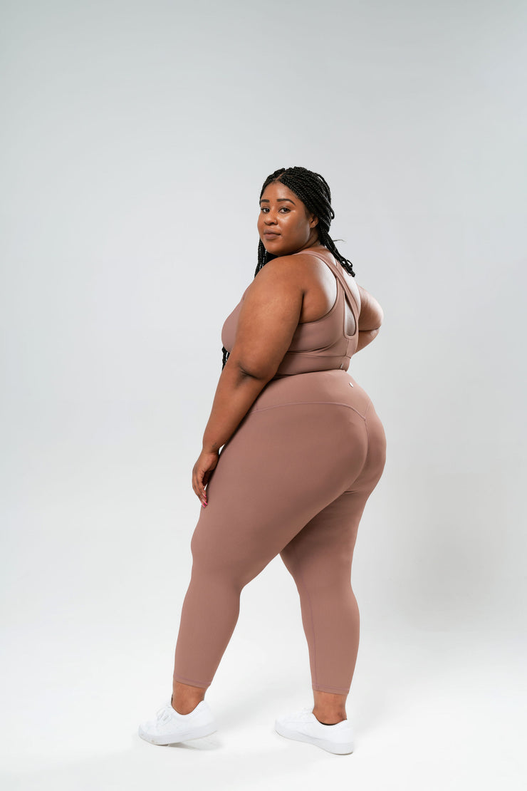 Ribbed Tight 7/8 - Mocha