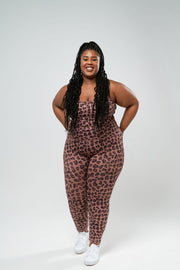 Cheetah Print Tight 7/8 - Mocha