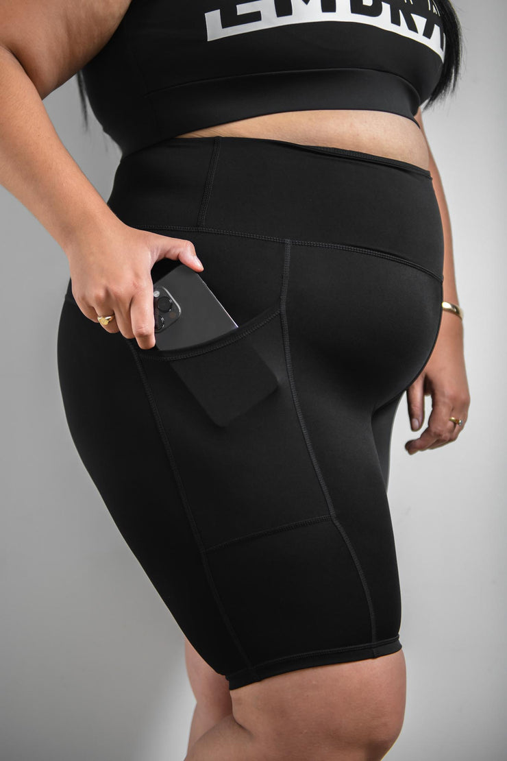 Premium Bike Short - Black